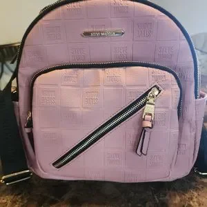 Steve Madden Balma Logo Zipper Backpack- Blush Steve Madden | Bags | Steve Madden Blush Balma Backpack  main image 4